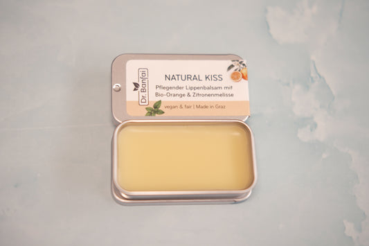 Lippenbalsam "Natural Kiss"- naturreine ätherische Bio-Öle
