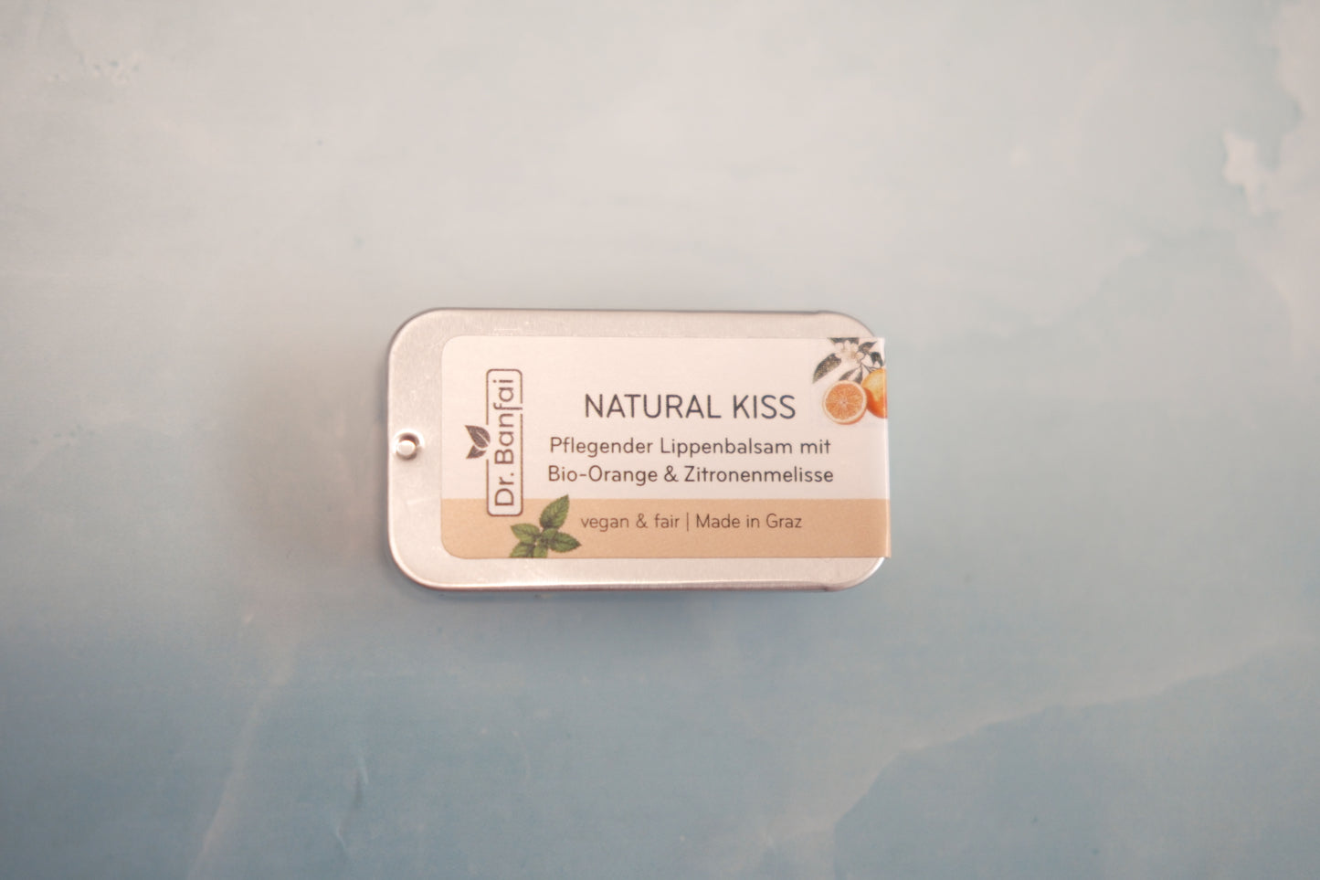 Lippenbalsam "Natural Kiss"- naturreine ätherische Bio-Öle